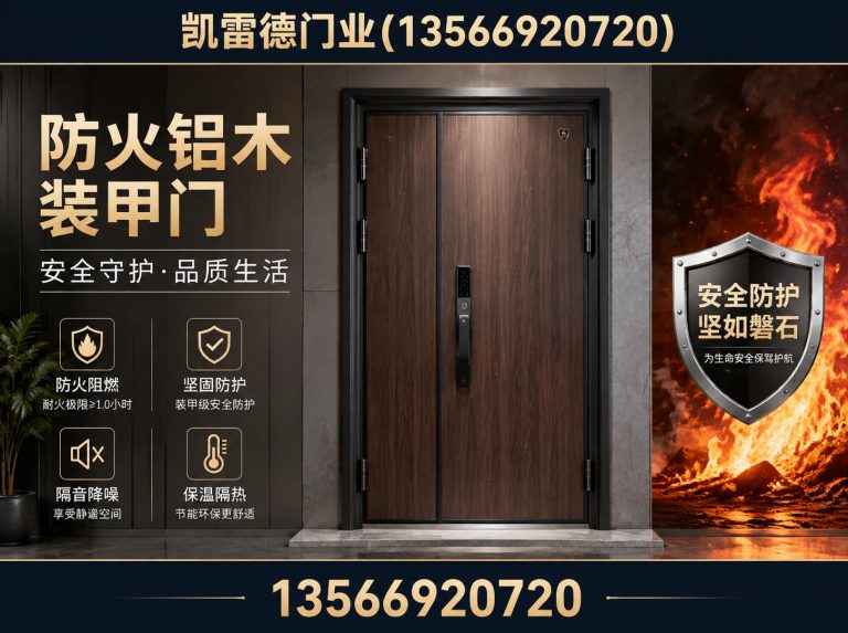 金东区防火铝木装甲门展示图
